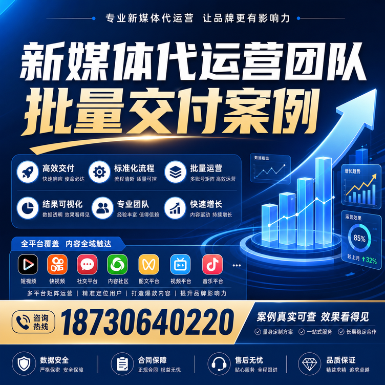伊犁代运营公司多客户账号批量高效交付案例